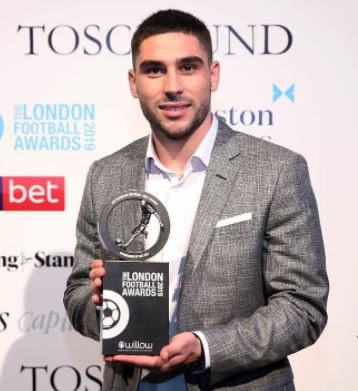 Neal Maupay, with his achievement